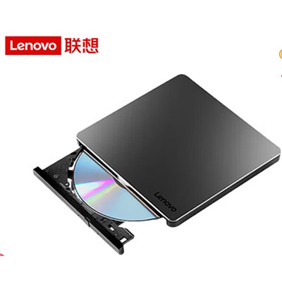 聯想（Lenovo）DB85 光驅 外置DVD刻錄機8倍速鋁合金Type-C/USB外置光驅 移動光驅